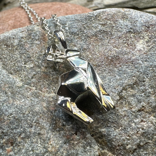 Origami Stag Necklace