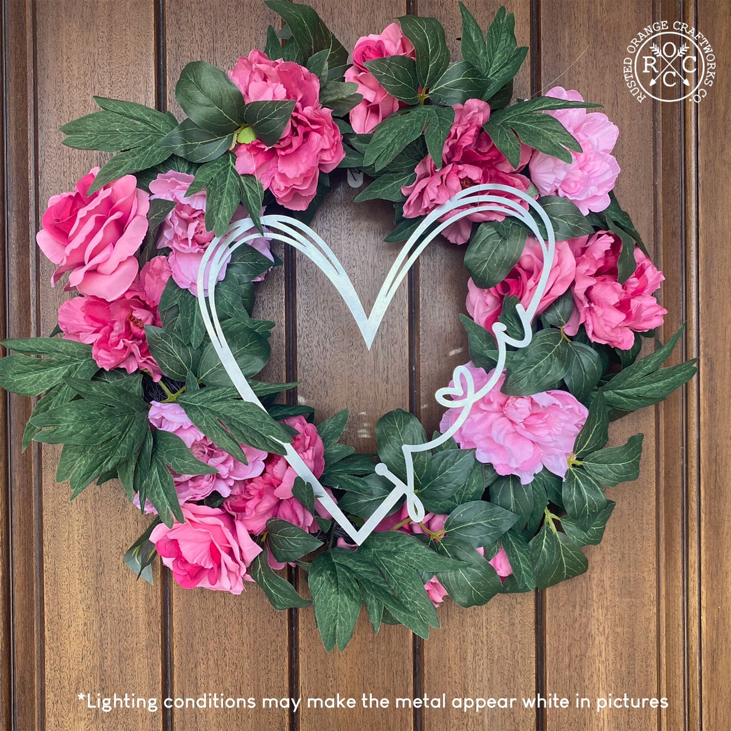 Love is All Around Personalized Initial Signs - 3 Sizes - Valentines day gifts for her bedroom decor