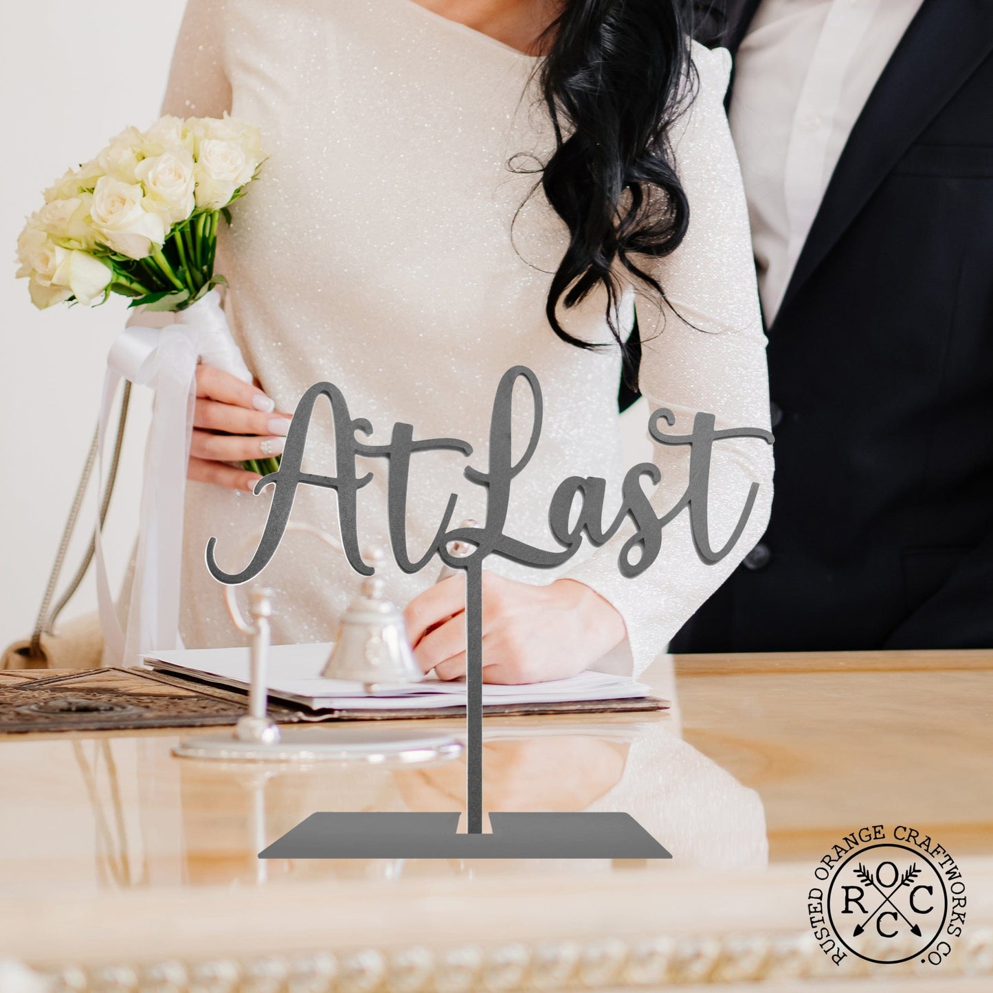 Love is Sweet Reception Decor - Rustic Wedding Decorations Love Sign