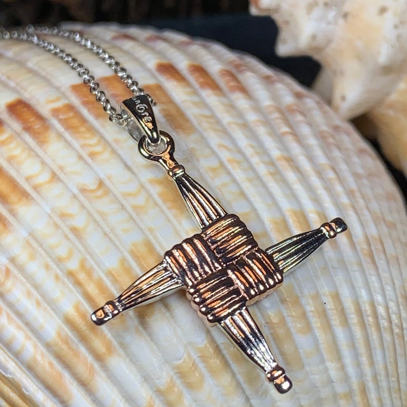 Saint Brigid Cross Necklace