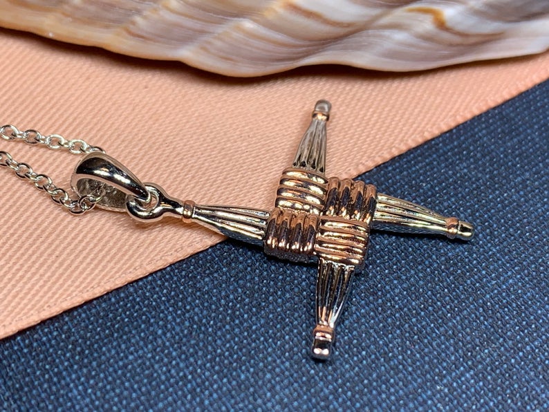 Saint Brigid Cross Necklace