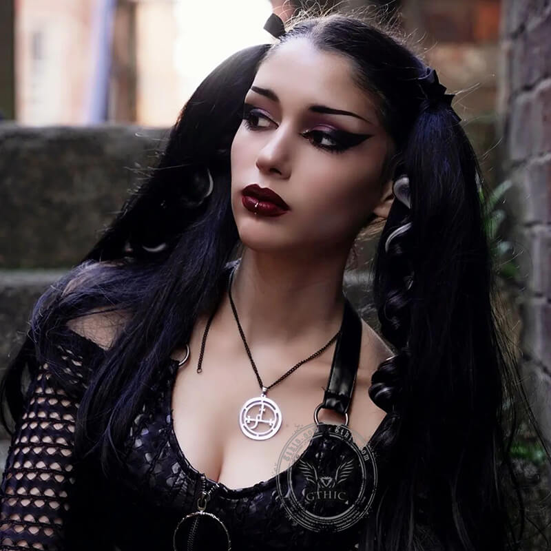 Sigil of Lilith Stainless Steel Necklace