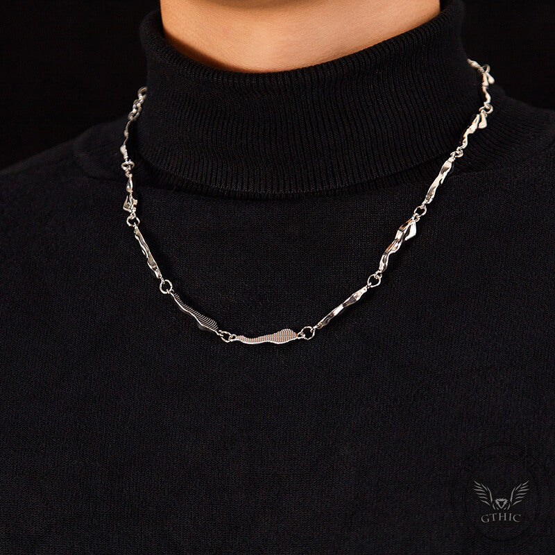 Simple Irregular Alloy Necklace