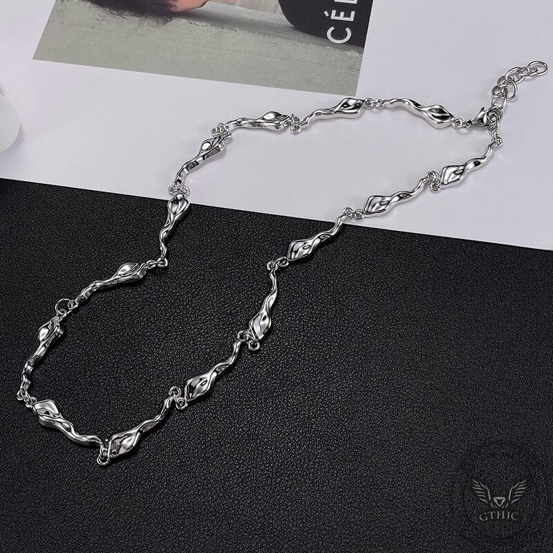 Simple Irregular Alloy Necklace