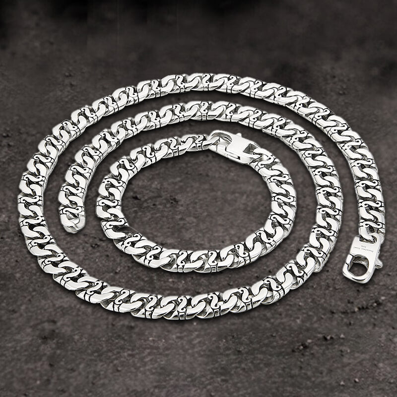 Simple Stainless Steel Chain Necklace