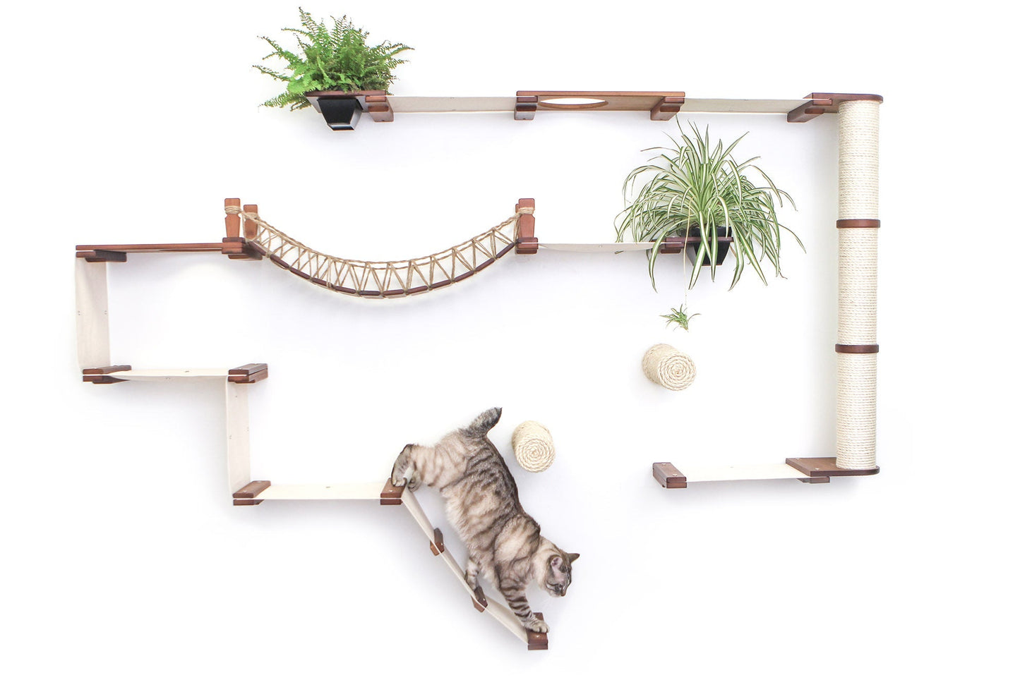 The Juggernaut - Indoor Cat Playground for Wall