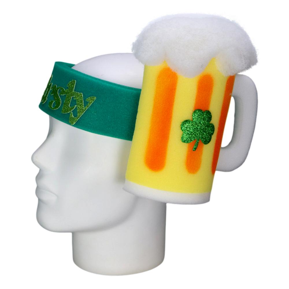 St. Patrick's Beer Mug Headband