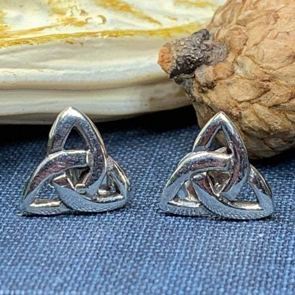 Trinity Knot Stud Earrings