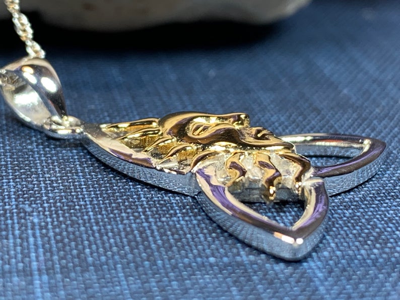 Trinity Knot Sun Necklace