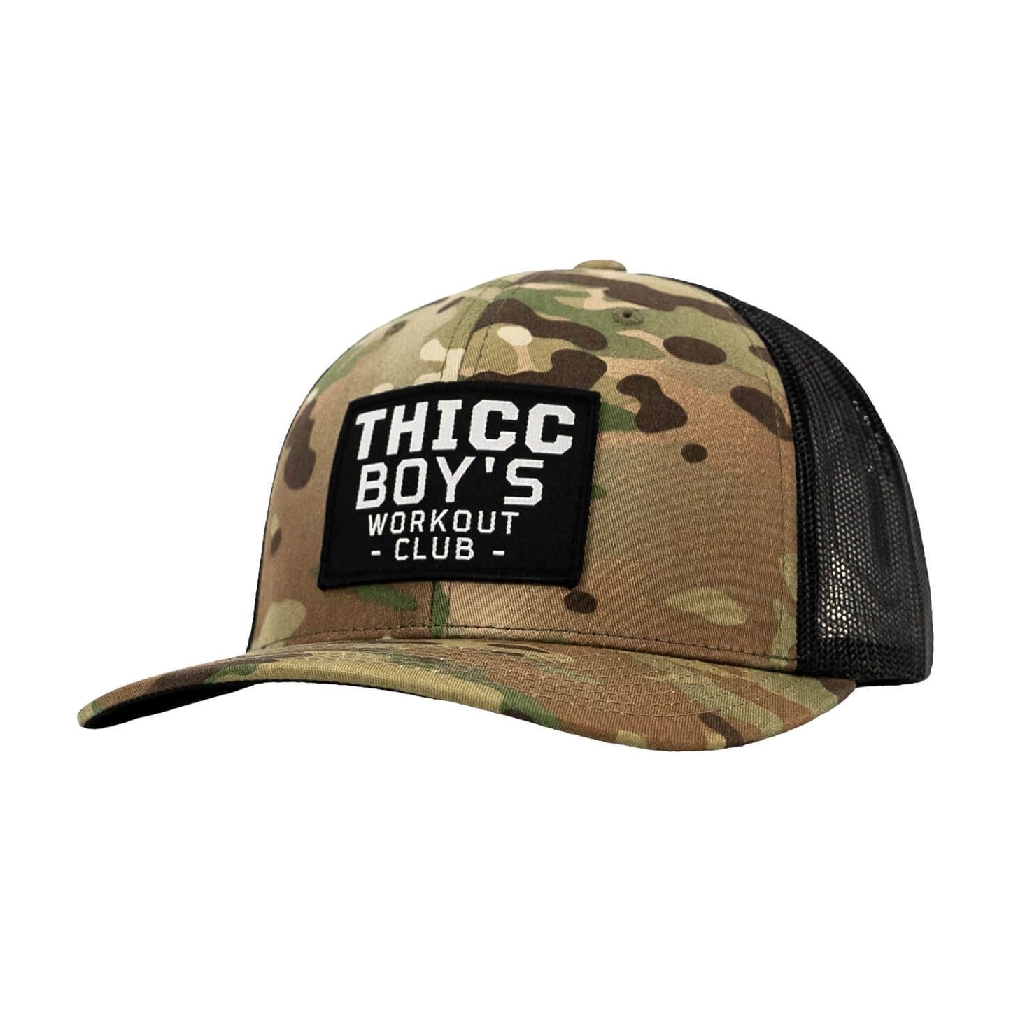 Thicc Boys Workout Patch Snapback Hat