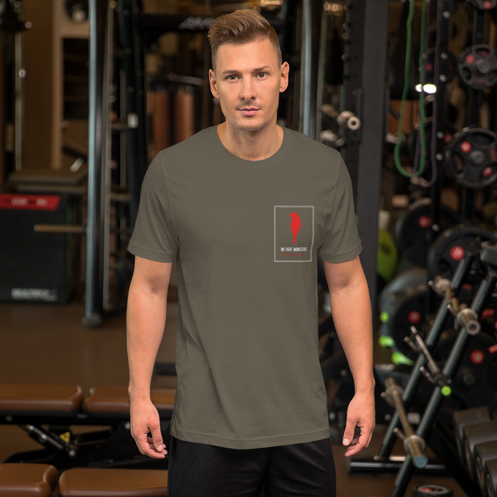 Comfortable in Darkness // We Fight Monsters Tee