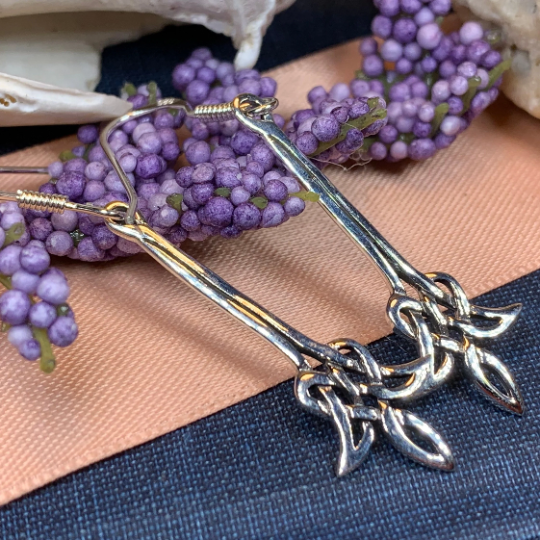 Celtic Flame Earrings