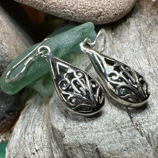 Celtic Scroll Earrings