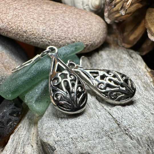 Celtic Scroll Earrings