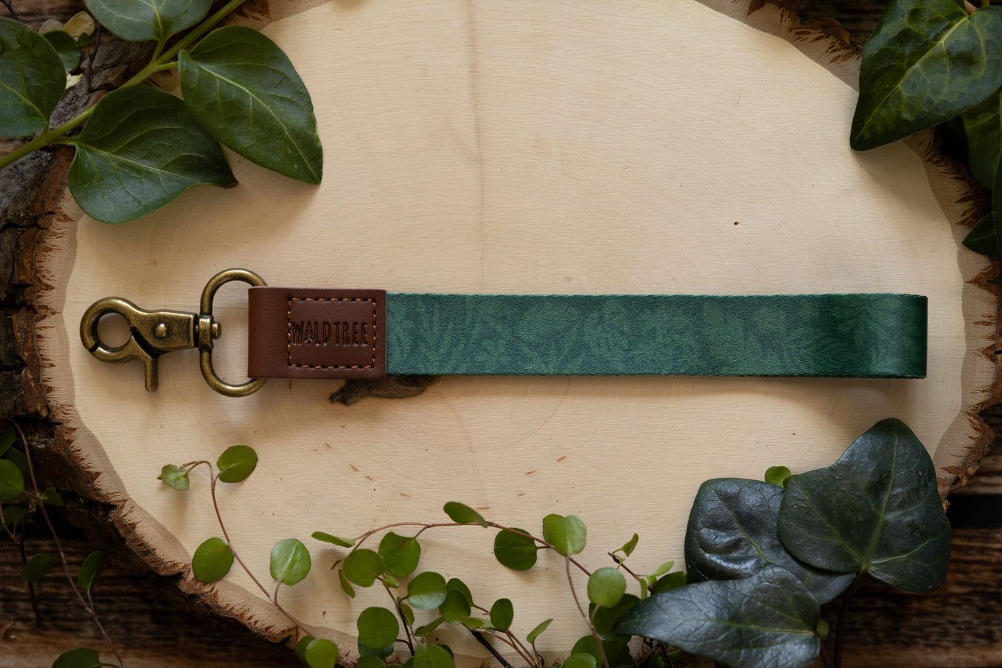 Tropical Wristlet Keychain