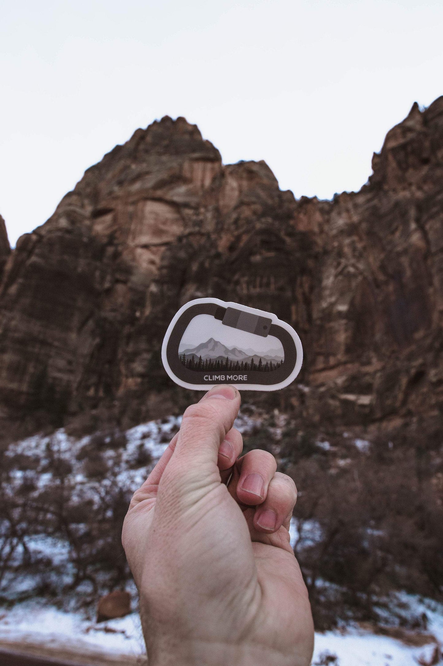 Climb More Sticker