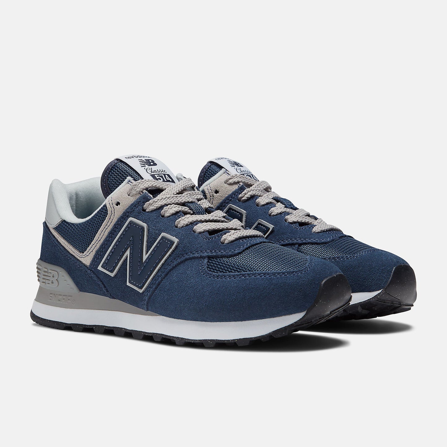 New Balance 574 Navy/Baby Blue New Size GS 5.5
