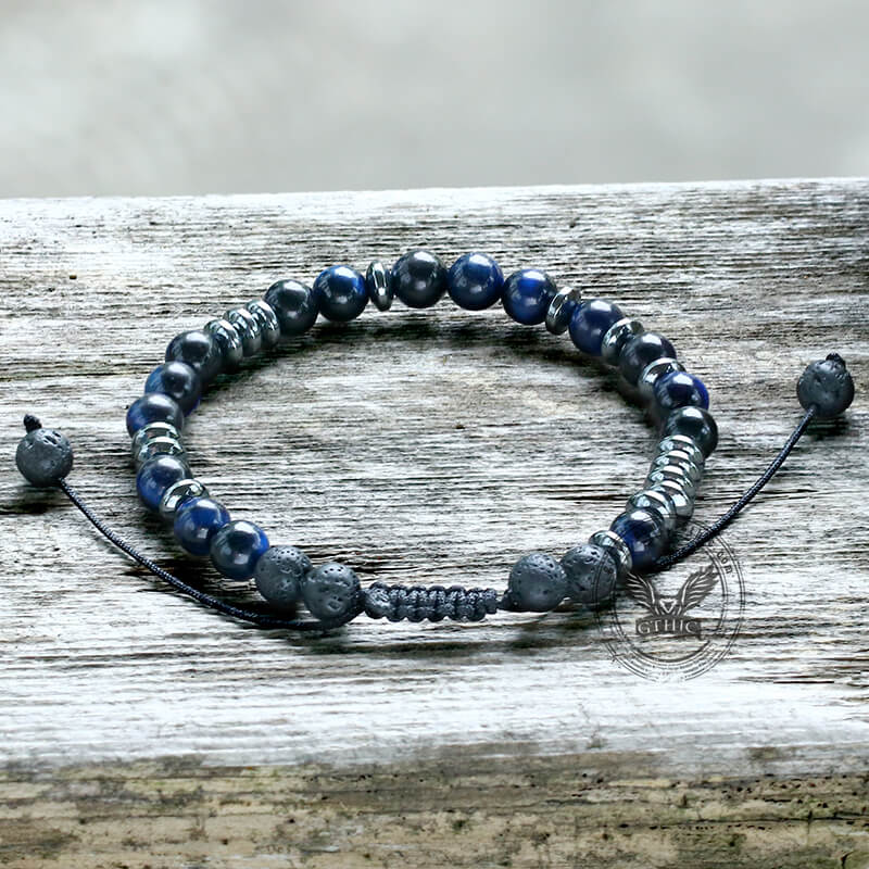 You Are Loved Tiger Eye Morse Code Bracelet