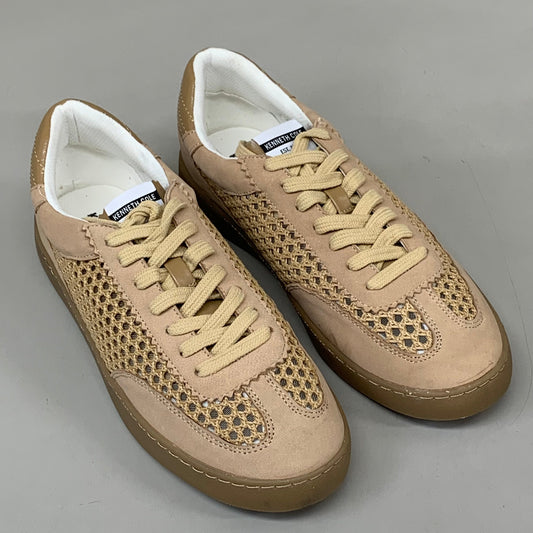 KENNETH COLE Sam Raffia Mesh Sneaker Women's Sz 8.5 Natural Mesh KL23SAM07