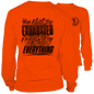 Exhausted - Long Sleeve Hi-Vis T-Shirt