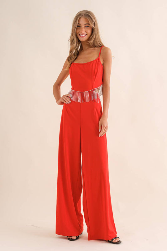 Rhinestone Cowgirl Jumpsuit