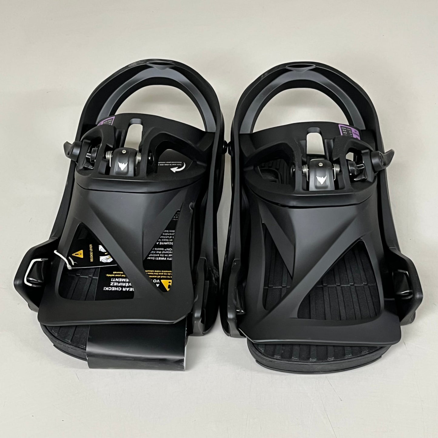 BURTON Step On Flex FullBED Cushioning Flex Mount Womens Sz L Black 17283106002