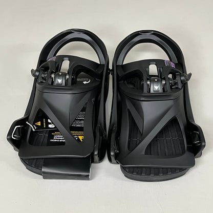 BURTON Step On Flex FullBED Cushioning Flex Mount Womens Sz L Black 17283106002
