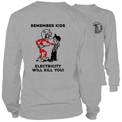 Remember Kids - Long Sleeve Hi-Vis T-Shirt