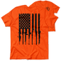 Rifle Flag - Safety Yellow T-Shirt