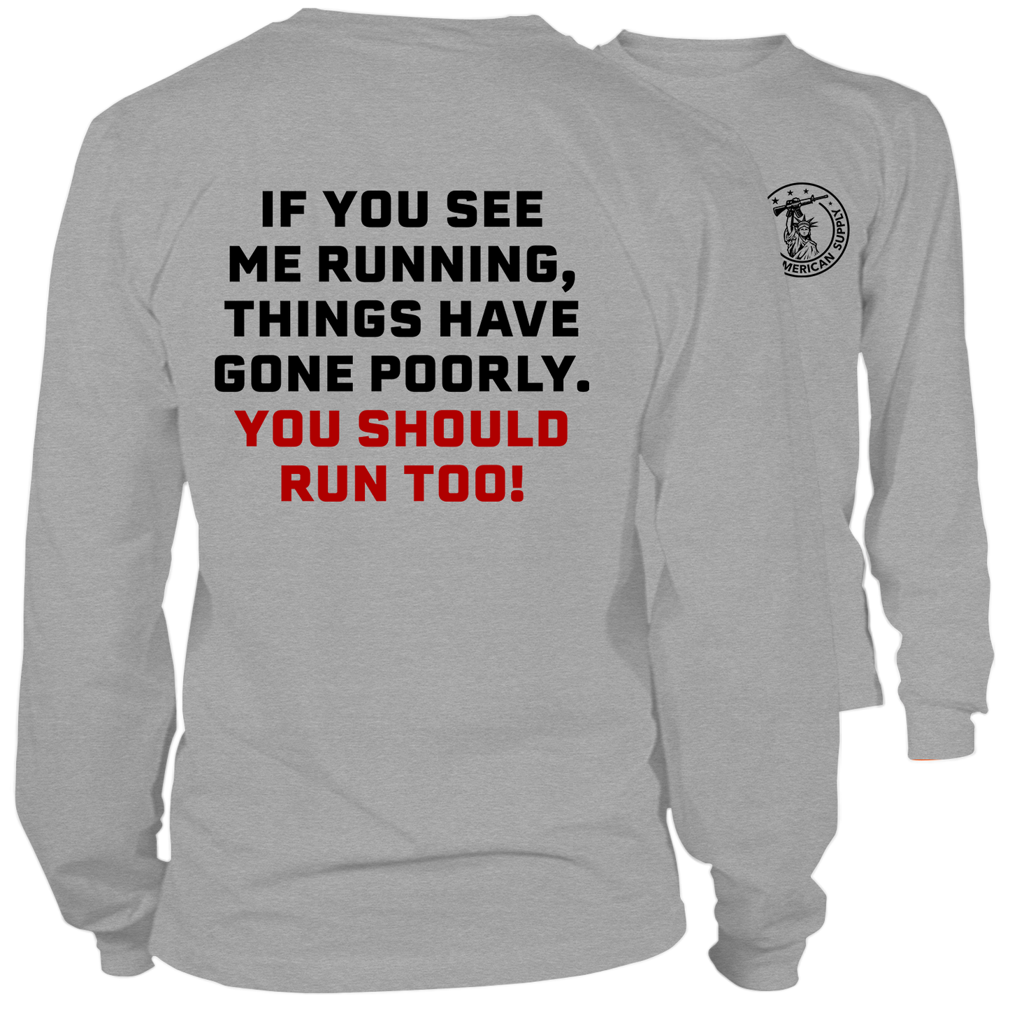 Run - Long Sleeve Hi-Vis T-Shirt