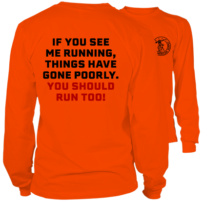 Run - Long Sleeve Hi-Vis T-Shirt