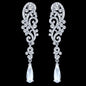 Eileen - Rhinestone Bridal Earrings