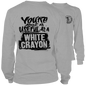 White Crayon - Long Sleeve Hi-Vis T-Shirt