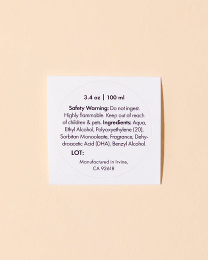 private label room spray- 3.4oz