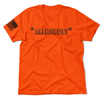 Allegedly - Safety Yellow T-Shirt