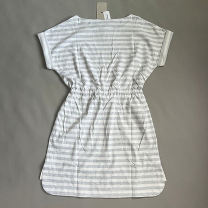 TOMMY BAHAMA Women's Short Sleeve Amira Stripe Short Dress Size S Grey (New)