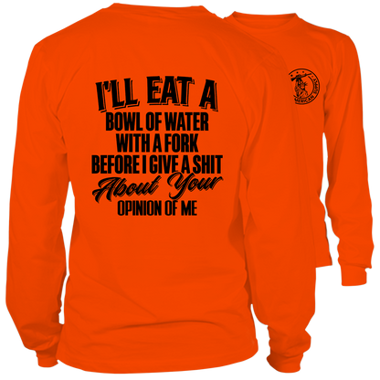 Opinion Of Me - Long Sleeve Safety Yellow Hi-Vis