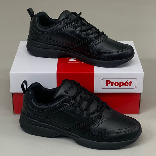 PROPET Lifewalker Sport Lace-up Shoes Women's SZ 8.5 Black WAA312LBLKN-08H
