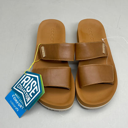 COBIAN Dana Rise Elevated Flatform Style Slide Women's Sz 10 Tan DNA24-230-10