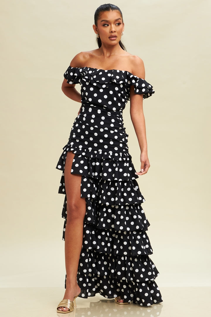 Pretty Woman Polka Dot Dress
