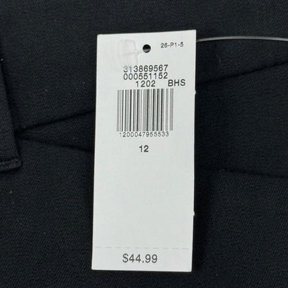 OLD NAVY High Waisted Pixie Skinny Ankle Pants Women's Sz 12 Black 3139011958
