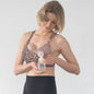 Océane 4 - Medium Support Nursing & Hands Free Pumping Sports Bra (Brown Leopard)