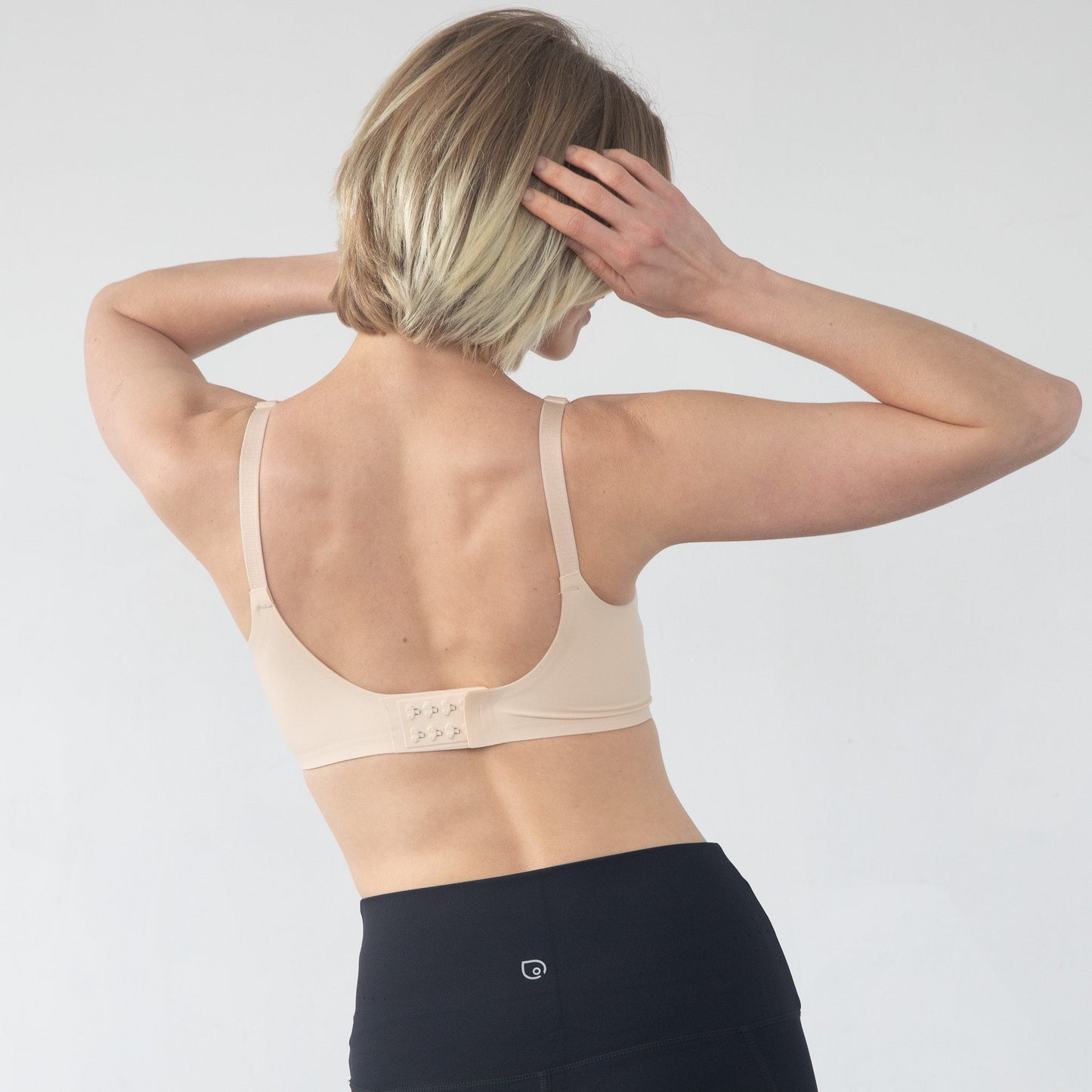 Ella - Mesh Second Skin Nursing Bra (Noir)