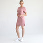 Isla Nursing T-Shirt Dress (Toasted Mauve)