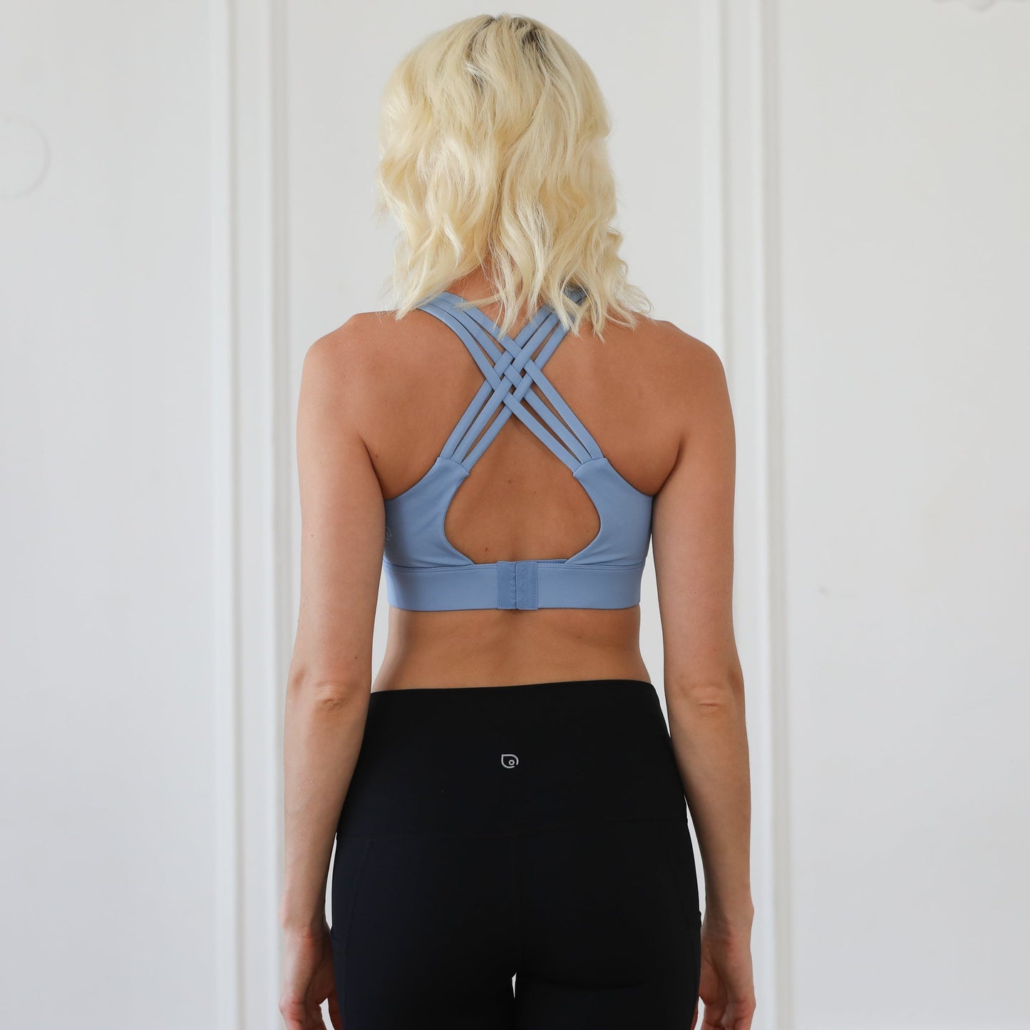 Chloé 3 Running Nursing Sports Bra (Tile Blue)