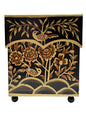 Black & Gold Pheasant Tissue Holder