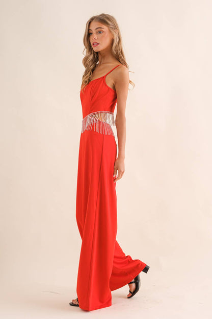 Rhinestone Cowgirl Jumpsuit