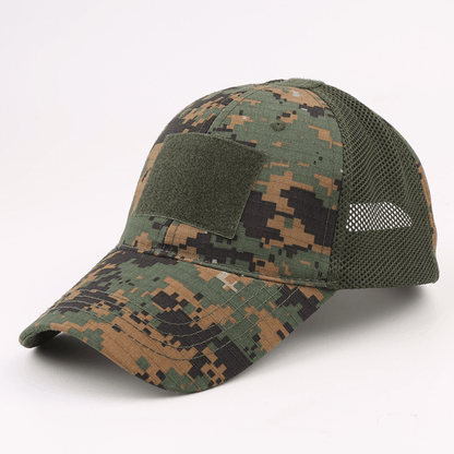 JupiterGear Military-Style Tactical Patch Hat with Adjustable Strap | Breathable & Unisex