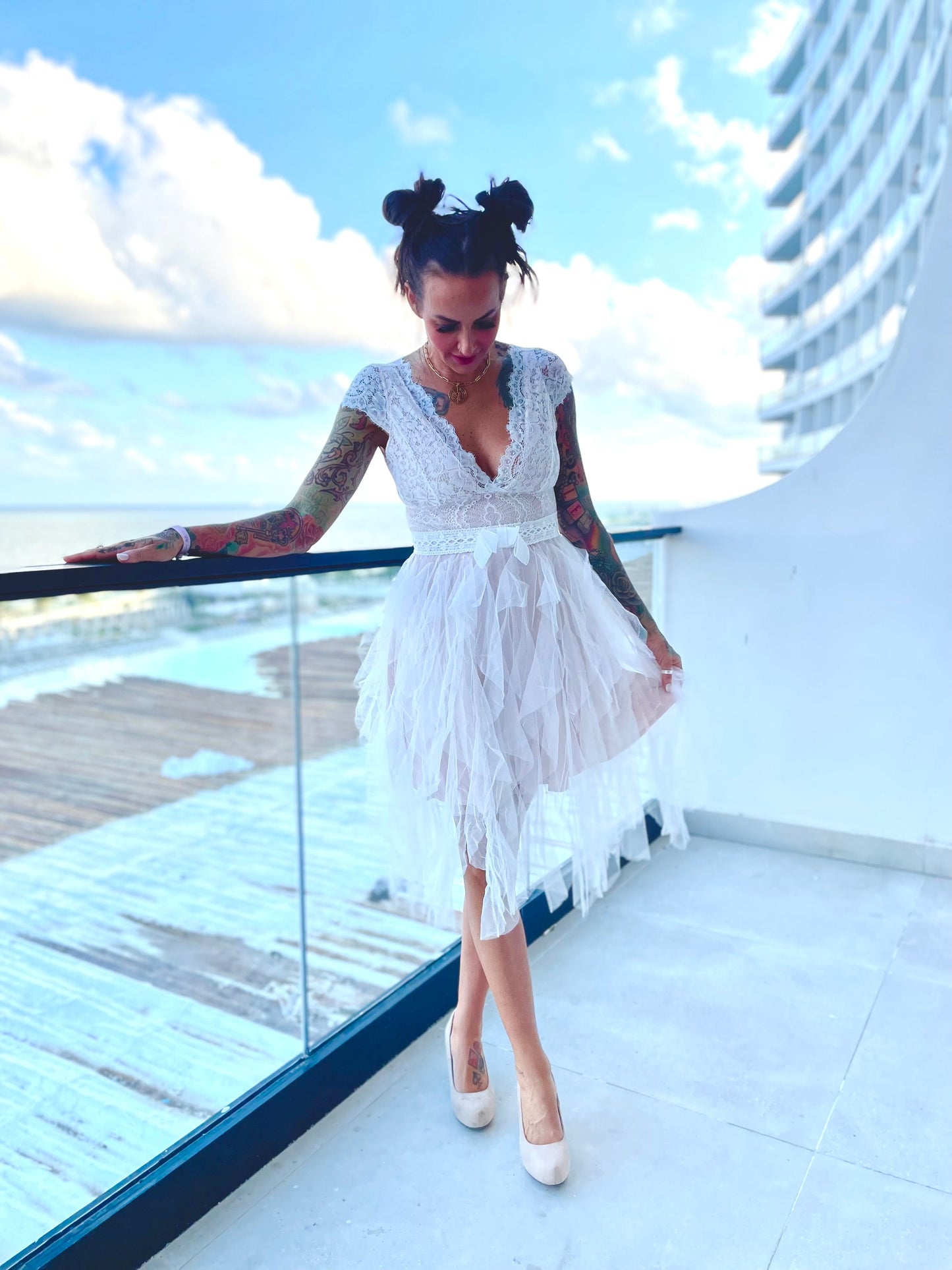Lace Party Dress