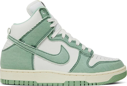Nike Dunk High 1985 Enamel Green Denim 14M New